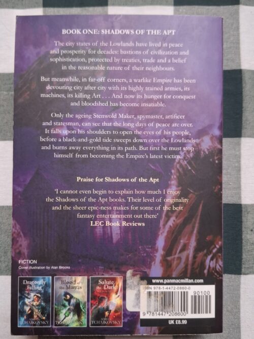 Empire In Black And Gold – Adrian Tchaikovsky secondhand book