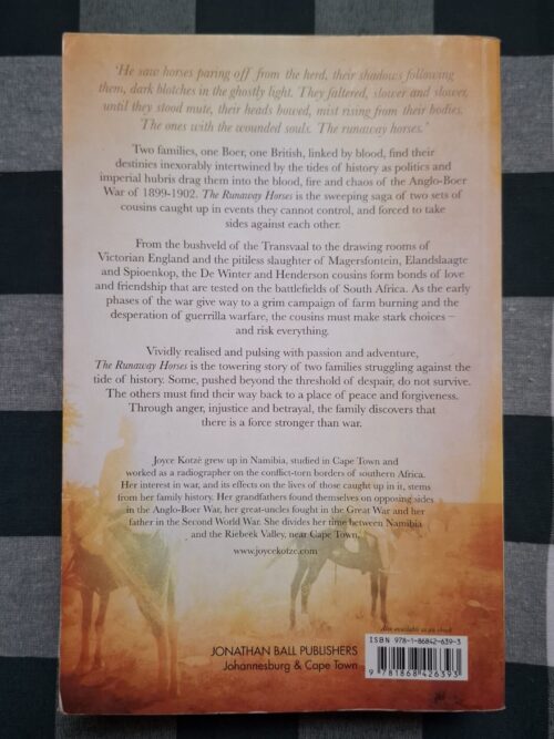 The Runaway Horses – Joyce Kotze secondhand book