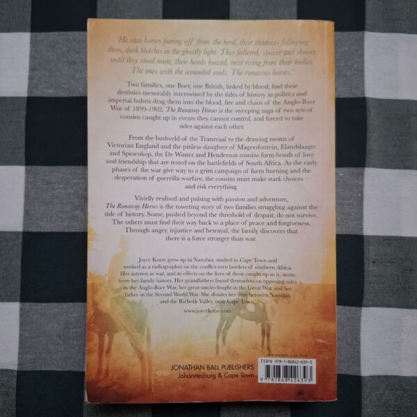 The Runaway Horses – Joyce Kotze secondhand book