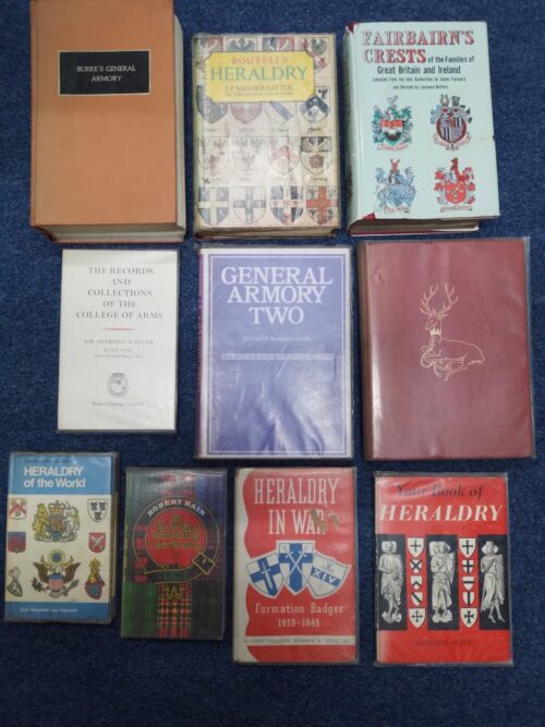 Assorted Heraldry Reference Books secondhand book