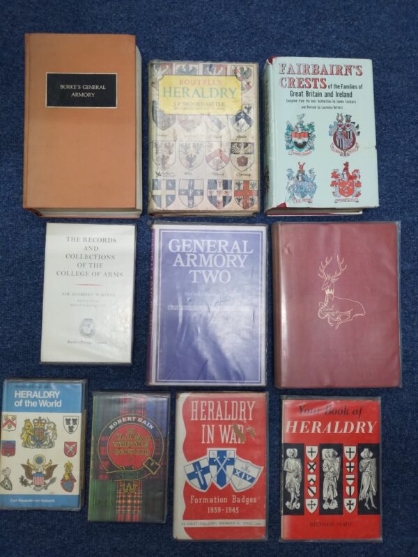 Assorted Heraldry Reference Books secondhand book