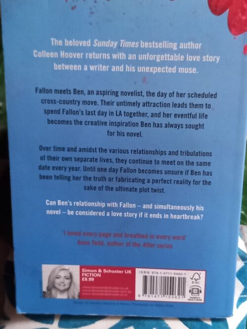 November 9 – Colleen Hoover secondhand book