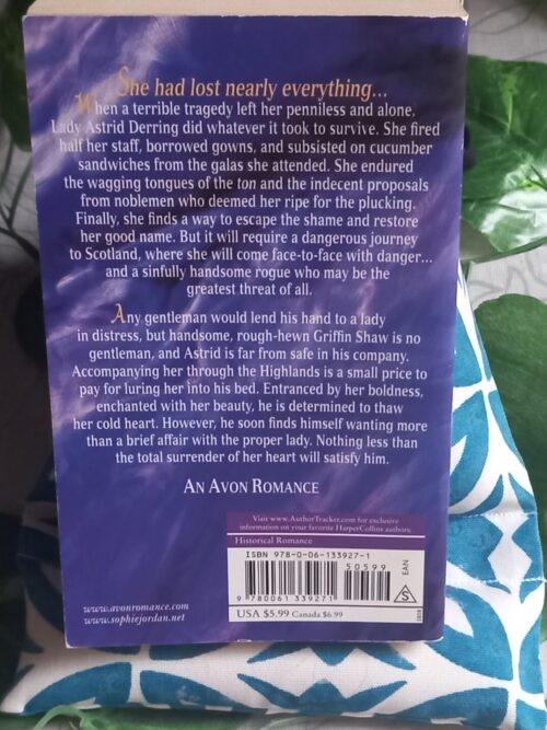 Surrender to Me – Sophie Jordan secondhand book