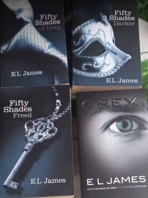 Fifty Shades of Grey Series (4 Books) – E.L. James secondhand book
