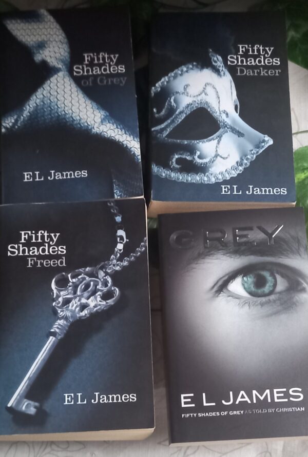 Fifty Shades of Grey Series (4 Books) – E.L. James secondhand book
