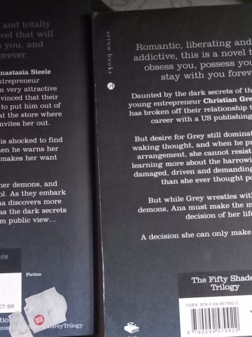 Fifty Shades of Grey Series (4 Books) – E.L. James secondhand book