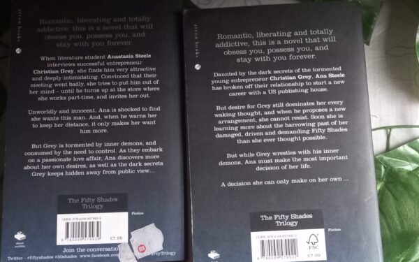 Fifty Shades of Grey Series (4 Books) – E.L. James secondhand book