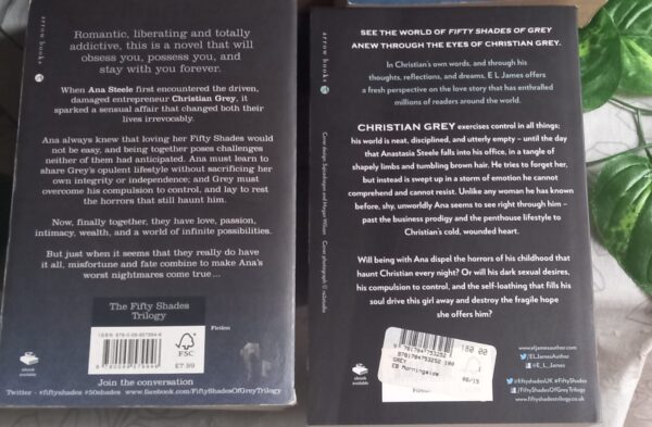 Fifty Shades of Grey Series (4 Books) – E.L. James secondhand book