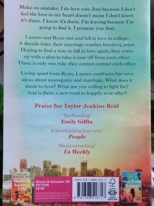 After I Do – Taylor Jenkins Reid secondhand book
