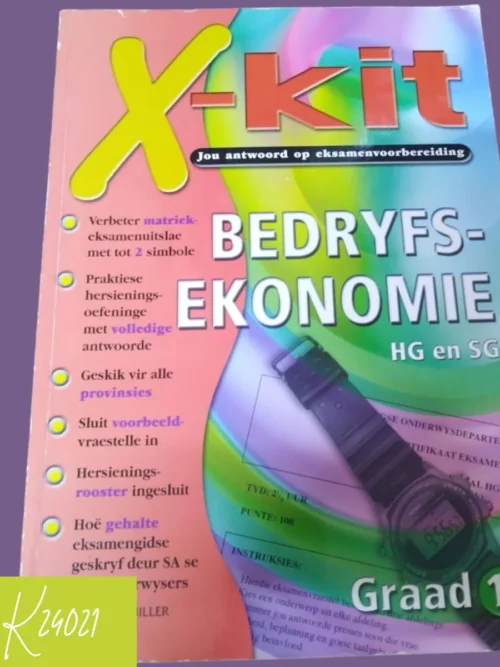 54529c X-Kit Bedryfsekonomie HG En SG Graad 11 – Caryl Greyling, Janis Powell secondhand book