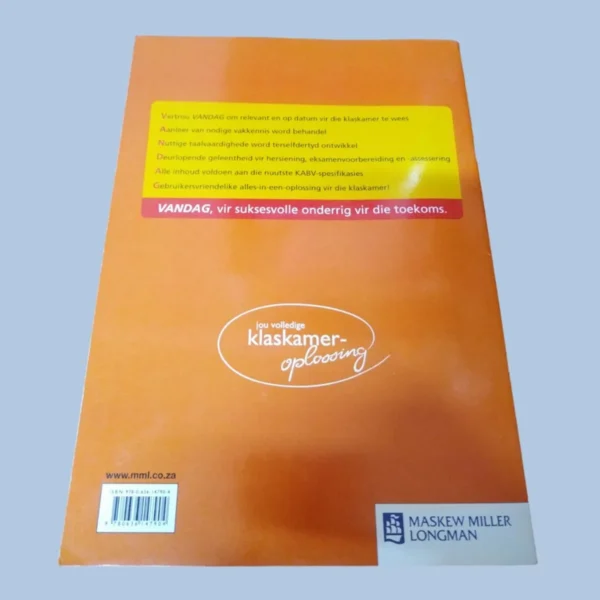 Vandag Tegnologie Graad 7: Net Die Fotokopieerbare Werkvelboek – H. Johnstone Et Al secondhand book