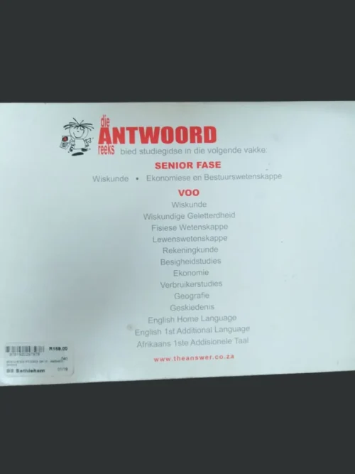Die Antwoord: Besigheidstudies 3-in-1 Studiegids Graad 10 – Alex Pinnock secondhand book