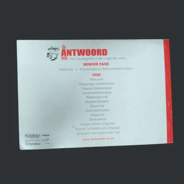 Die Antwoord: Besigheidstudies 3-in-1 Studiegids Graad 10 – Alex Pinnock secondhand book