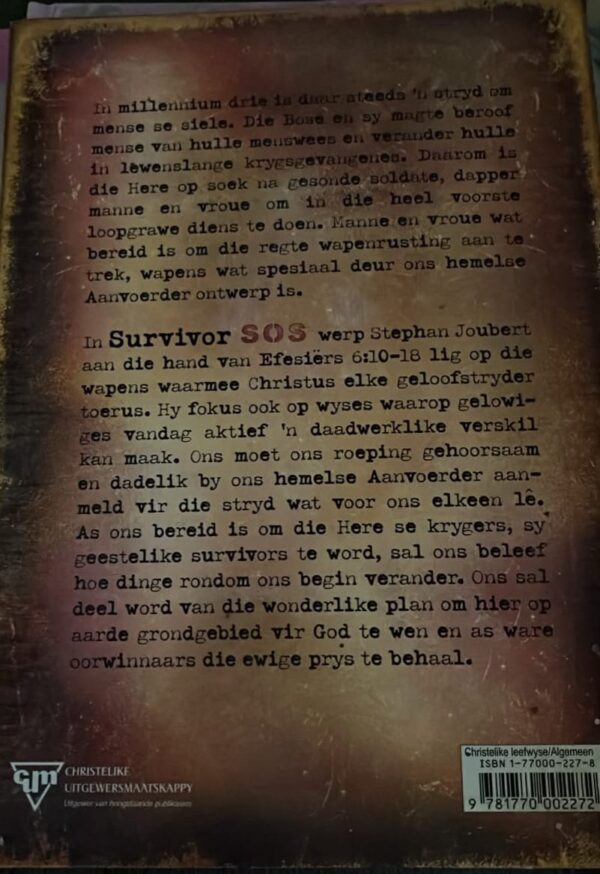 Survivor SOS – Stephan Joubert secondhand book