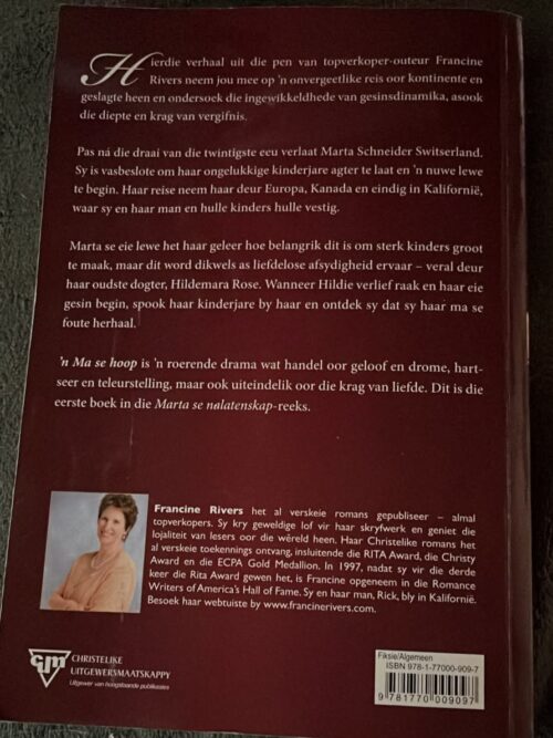 ‘n Ma Se Hoop – Francine Rivers secondhand book