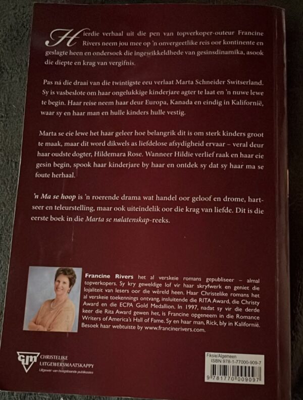 ‘n Ma Se Hoop – Francine Rivers secondhand book