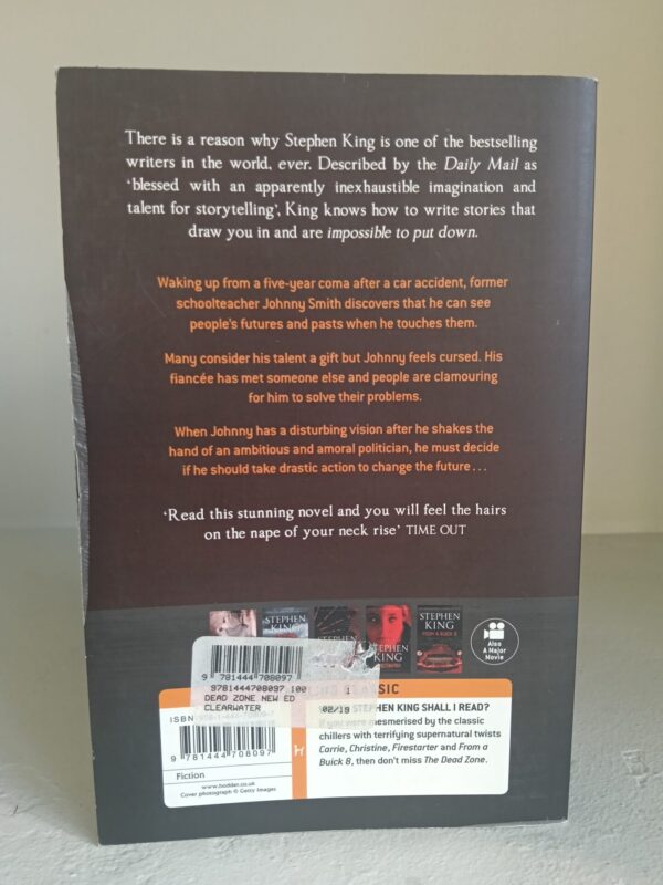 The Dead Zone – Stephen King secondhand book