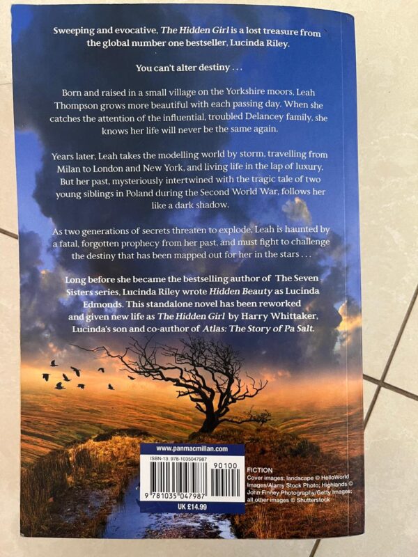 The Hidden Girl – Lucinda Riley secondhand book