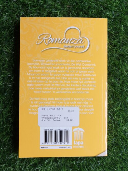 Vryval Na Liefde – Corné Van Rooyen secondhand book
