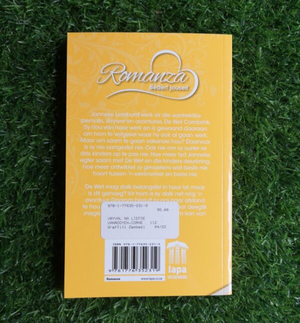 Vryval Na Liefde – Corné Van Rooyen secondhand book