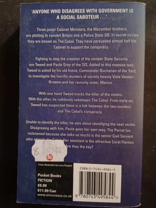 Blood Storm – Colin Forbes secondhand book