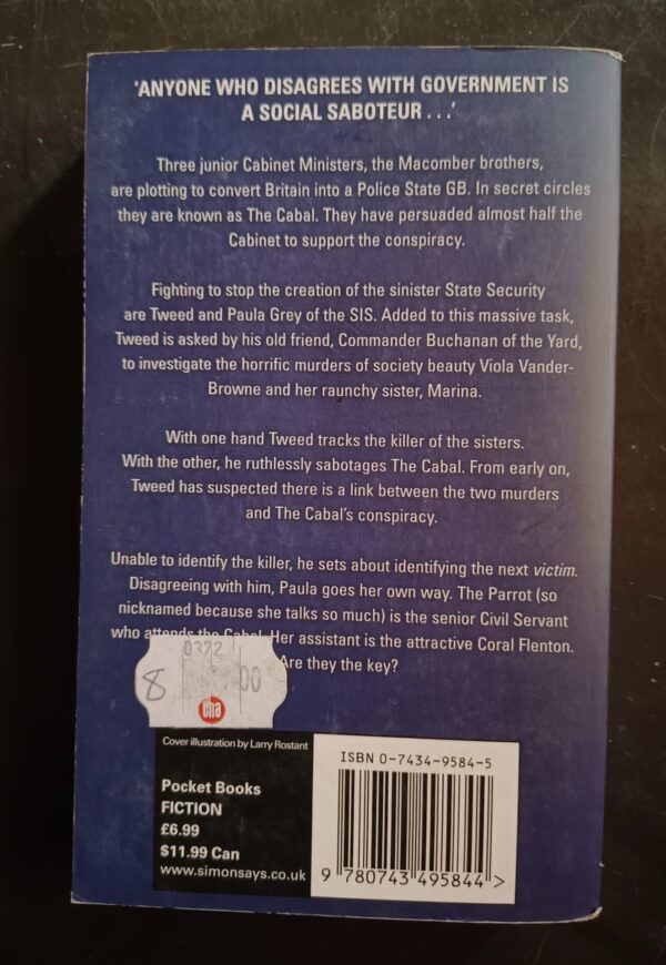 Blood Storm – Colin Forbes secondhand book