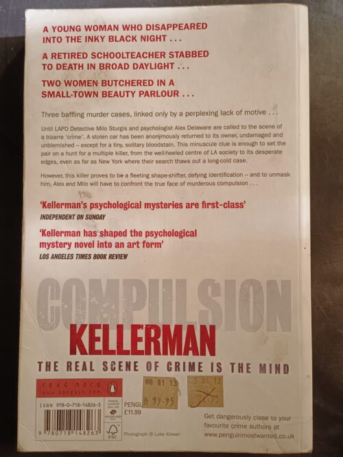 Compulsion – Jonathan Kellerman secondhand book