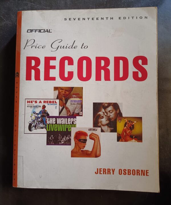 2004 Official Price Guide To Records – Jerry Osborne secondhand book