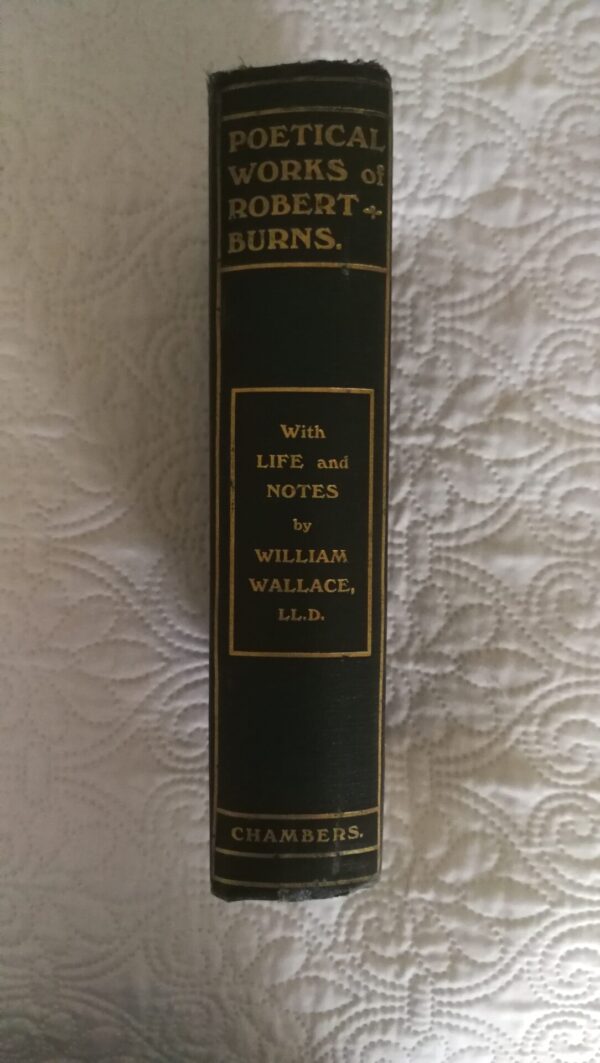 The Poetical Works Of Robert Burns – William Wallace secondhand book