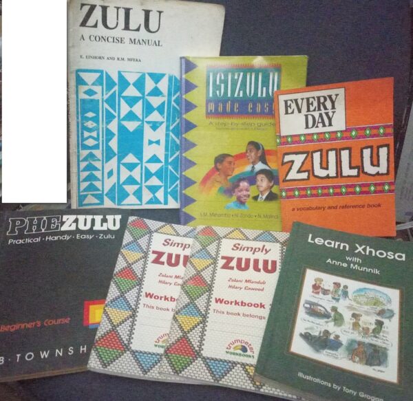 Learning isiZulu And isiXhosa (7 Books) secondhand book