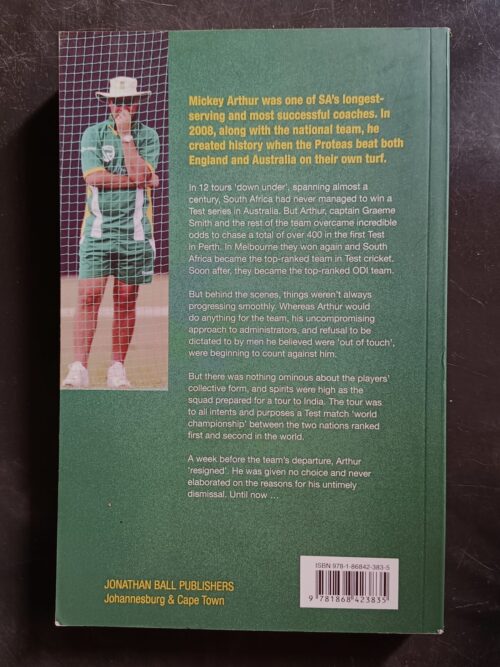 Taking The Mickey: The Inside Story – Mickey Arthur secondhand book
