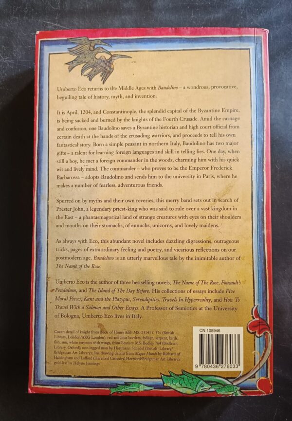 Baudolino – Umberto Eco secondhand book