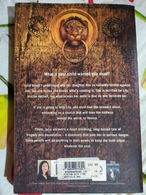 Playing With Fire – Tess Gerritsen secondhand book