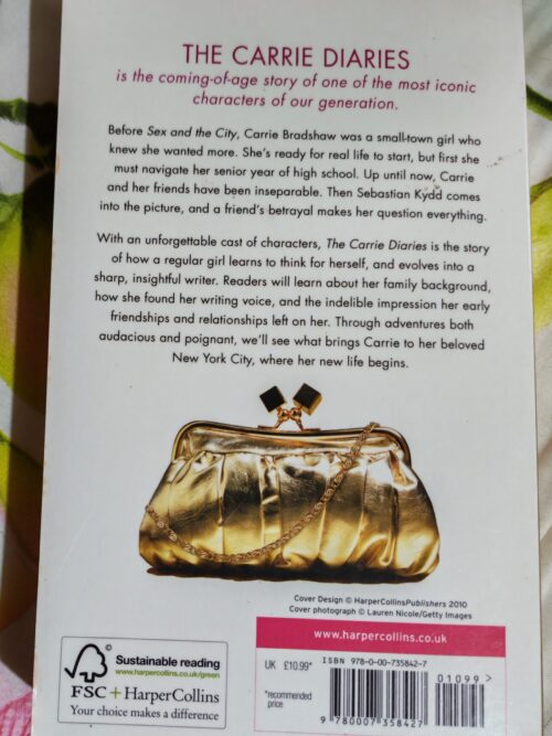 The Carrie Diaries – Candace Bushnell secondhand book