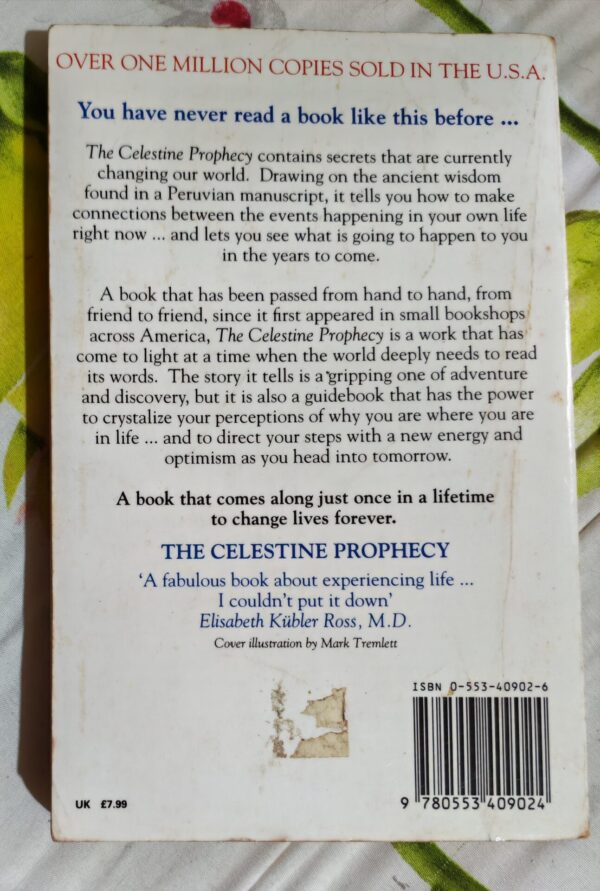 The Celestine Prophecy: An Adventure – James Redfield secondhand book