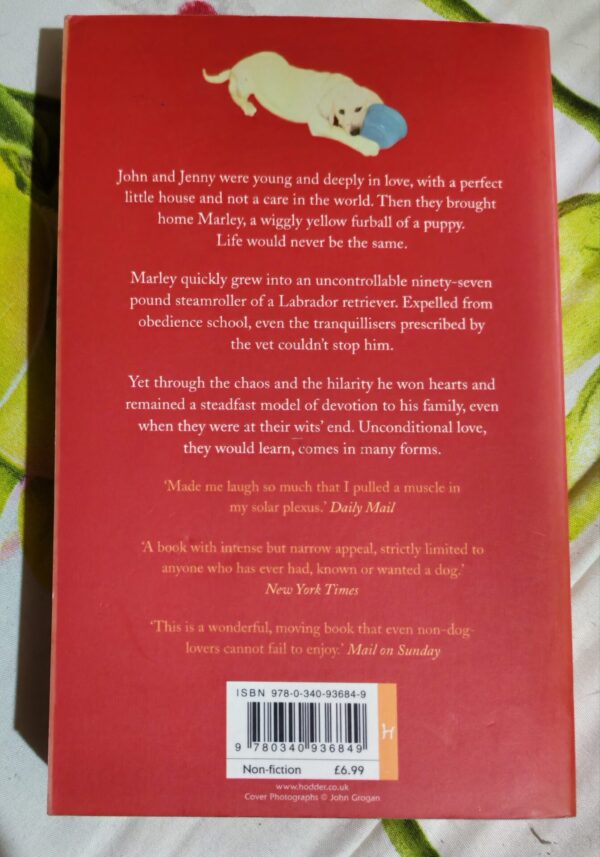 Marley & Me – John Grogan secondhand book