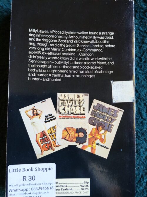 Why Pick On Me? – James Hadley Chase secondhand book