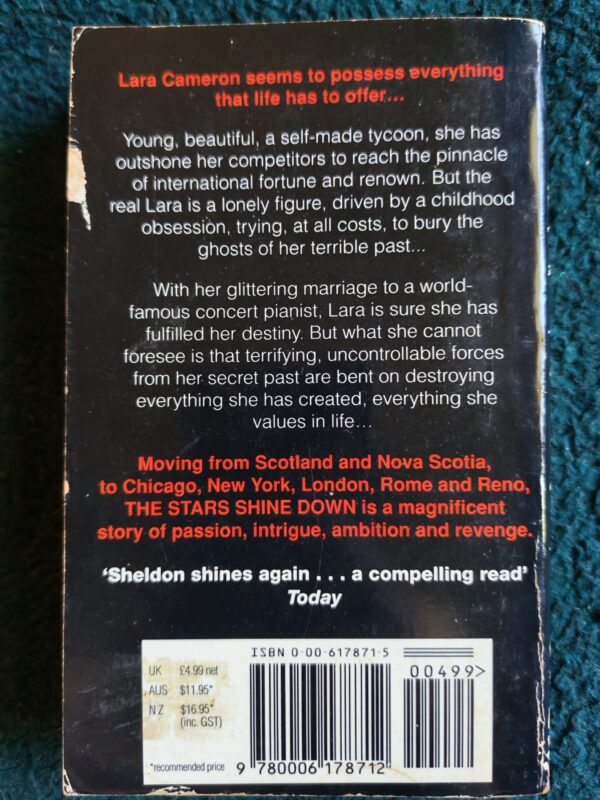 The Stars Shine Down – Sidney Sheldon secondhand book