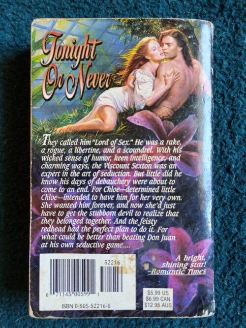 Tonight Or Never – Dara Joy secondhand book