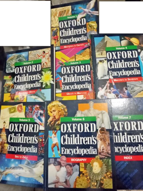 Oxford Children’s Encyclopaedia Set secondhand book