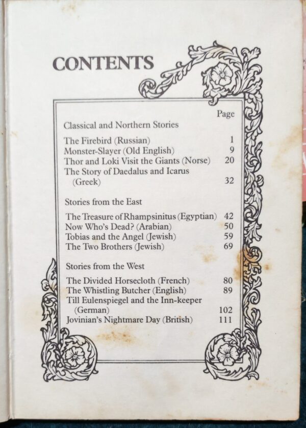 The Wheaton Book Of Myths And Legends – David Oakden secondhand book