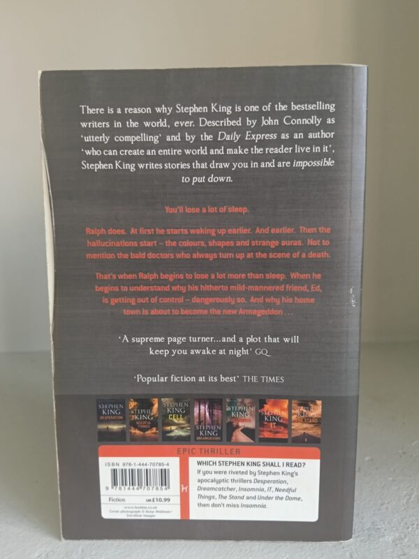 Insomnia – Stephen King secondhand book