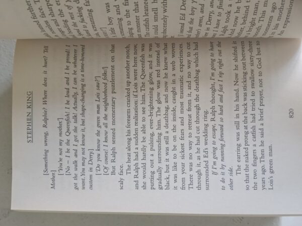 Insomnia – Stephen King secondhand book