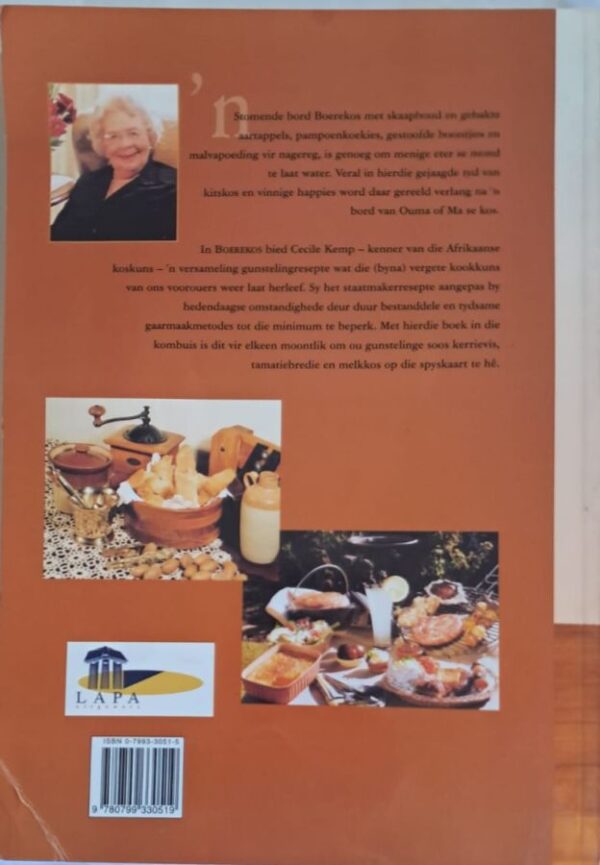 agterblad-boerekos-cecile-kemp Boerekos – Cecile Kemp secondhand book