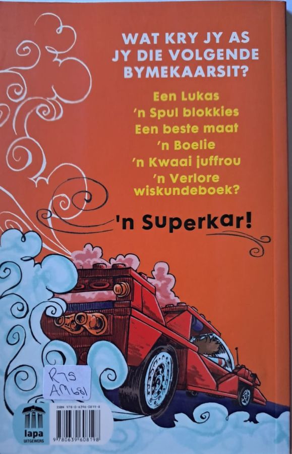 Lukas Bou ‘n Superkar – Peti Troskie secondhand book