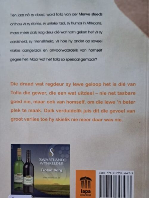 Tolla Van Der Merwe: Konsert Van Die Lewe – Tania Du Toit secondhand book