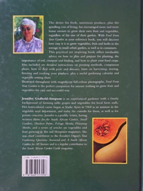 Food From Your Garden – J.G. Simpson secondhand book