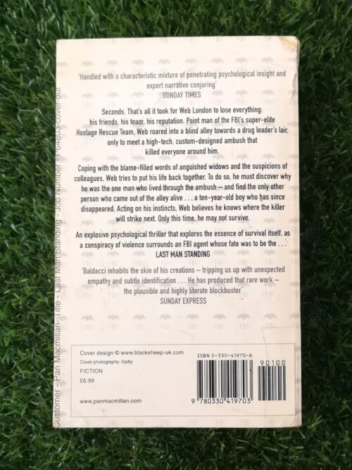 Last Man Standing – David Baldacci secondhand book