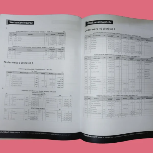 bb669d Vandag Ekonomiese En Bestuurswetenskappe Werkvelboek Graad 9 secondhand book