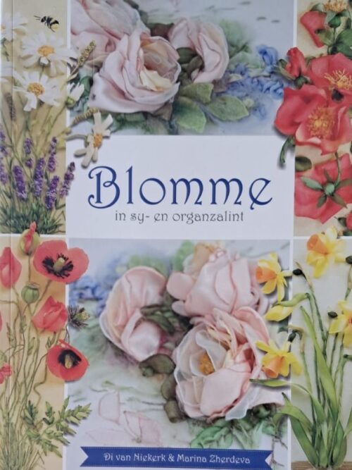 blomme-di-van-niekerk-isbn-9781928201014-karins-treasures Blomme In Sy- En Organzalint – Di Van Niekerk secondhand book